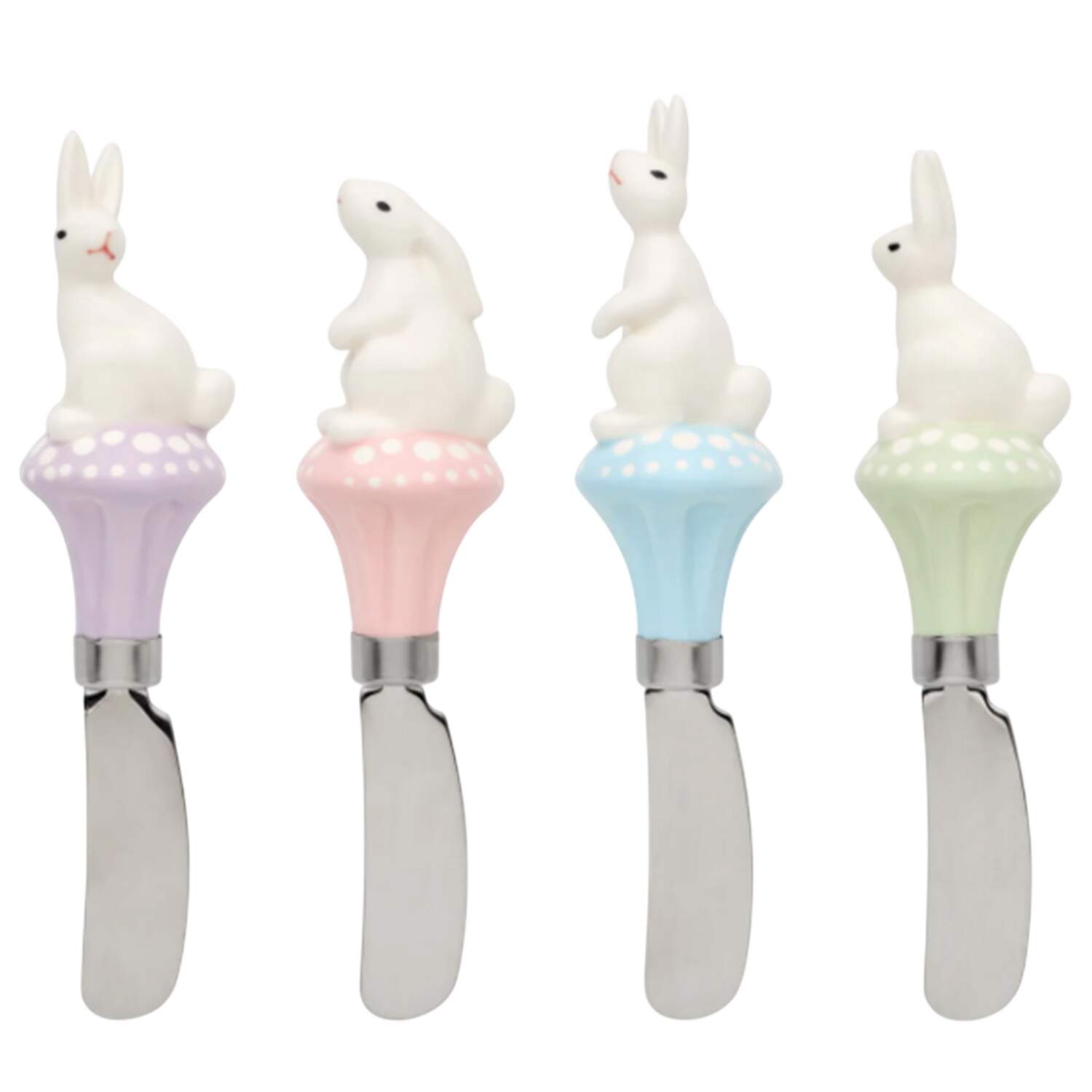 Bunny Hop Individual Spreader - Set of 4 Motifs by Oneida-1