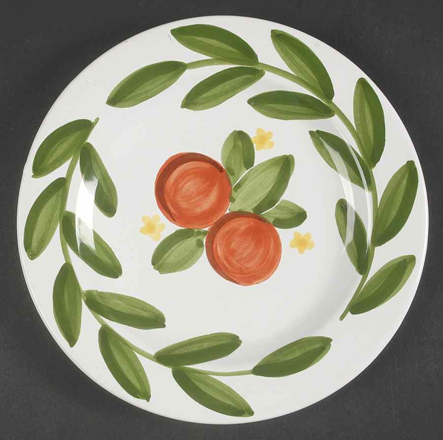 Tangerine Salad Plate by Presenttense-1