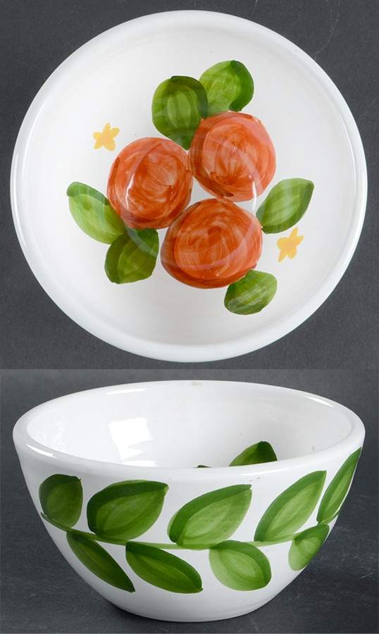 Tangerine Coupe Cereal Bowl by Presenttense-1