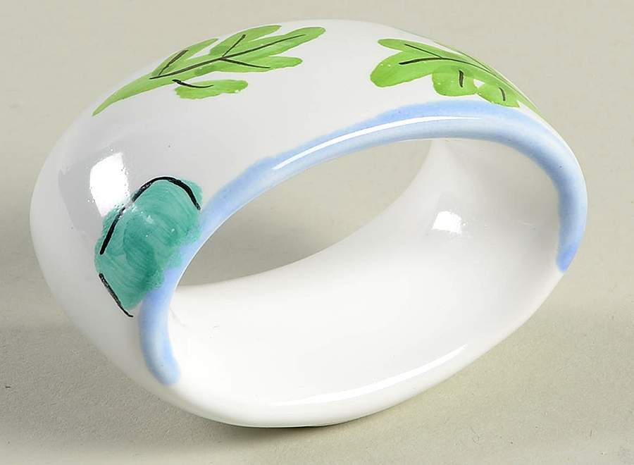Tickled Pink Napkin Ring by Presenttense-1