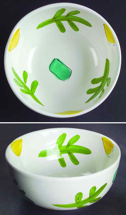 Tickled Pink Fruit/Dessert (Sauce) Bowl by Presenttense-1