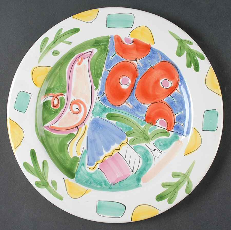 Tickled Pink Dinner Plate by Presenttense-1