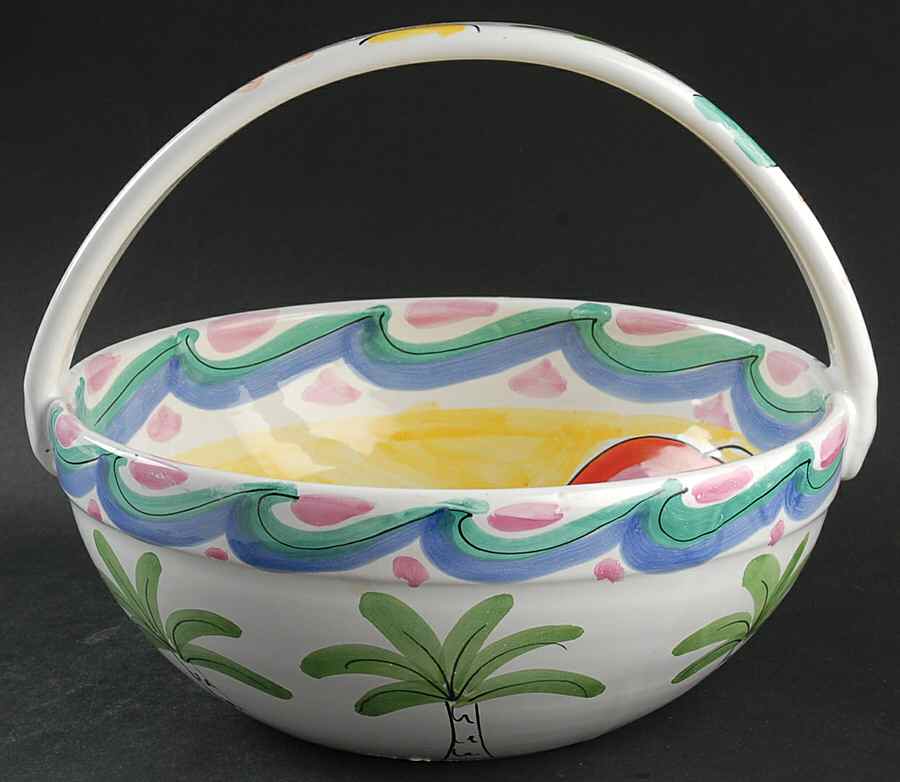 Tickled Pink Large Basket by Presenttense-1