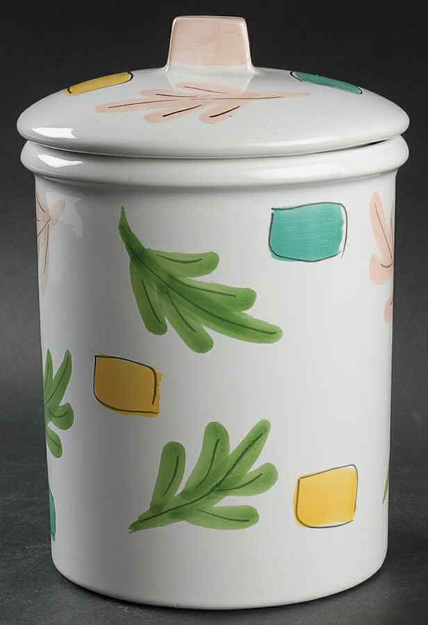 Tickled Pink Large Canister & Lid by Presenttense-1