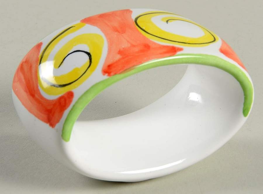 Tickled Pink Napkin Ring by Presenttense-1