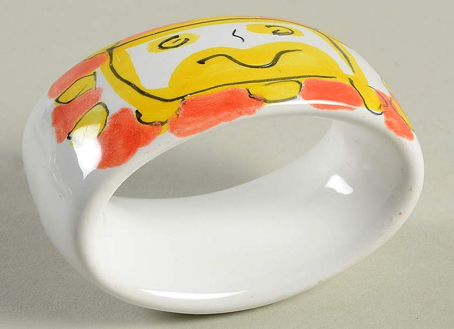 Tickled Pink Napkin Ring by Presenttense-1