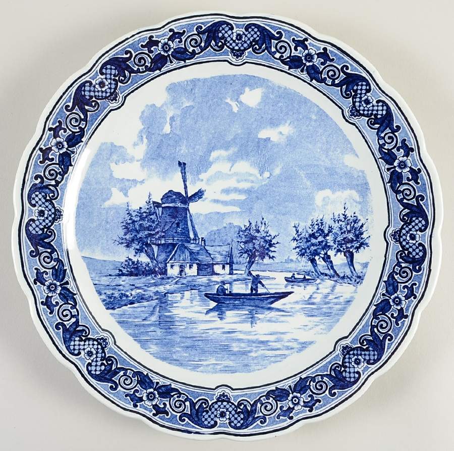 PGO1 Wall Plate by Petrus Regout & Co-1