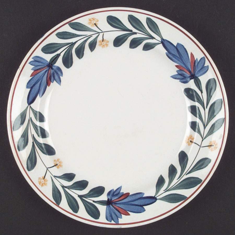PGO2 Salad Plate by Petrus Regout & Co-1