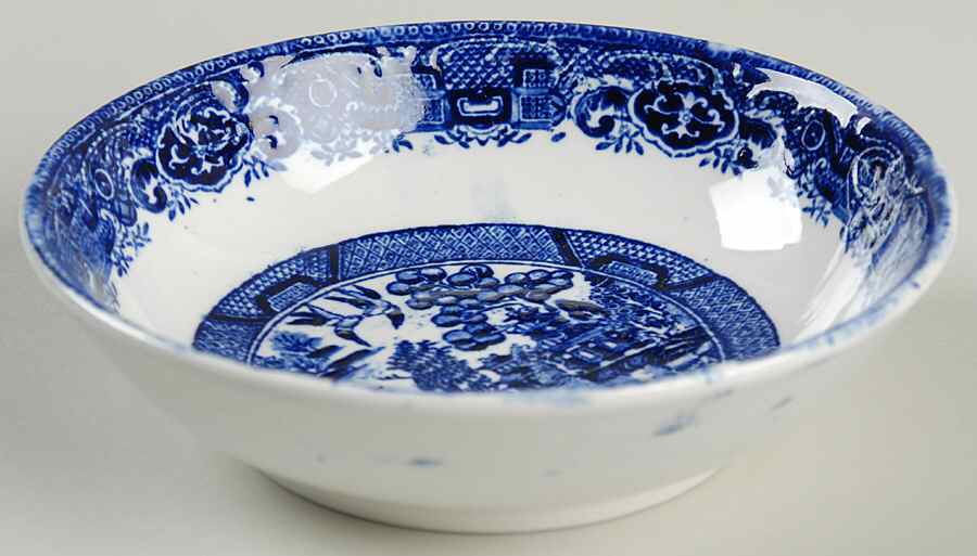 Willow Coupe Cereal Bowl by Petrus Regout & Co-1