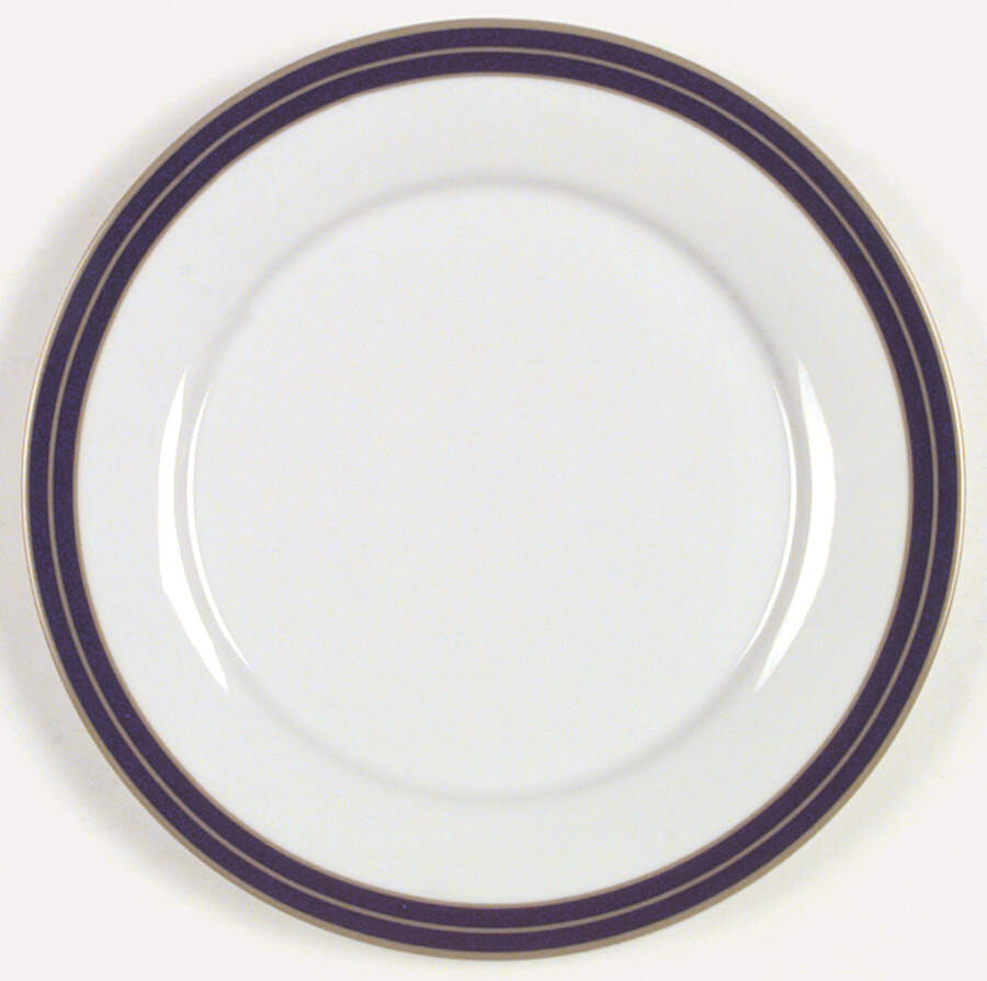 Simplistic Navy Dinner Plate by Princeton Studios-1