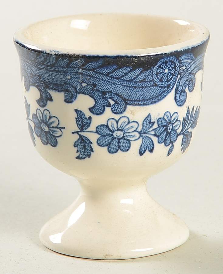 Avon Scenes Blue Single Egg Cup by Palissy-1