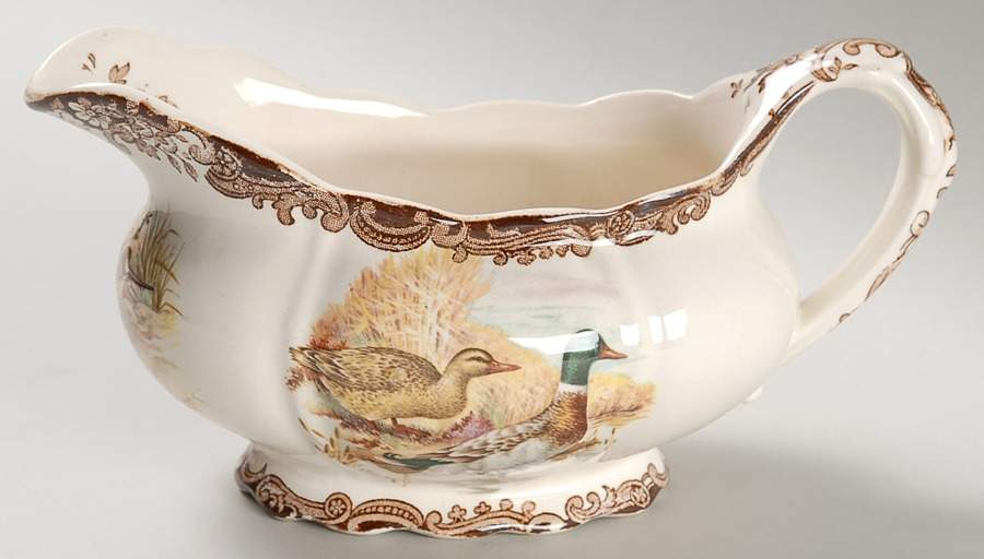 Game Series (Birds) Gravy Boat by Palissy-1