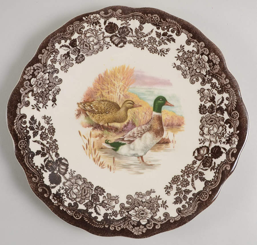 Game Series (Birds) Cake Plate by Palissy-1