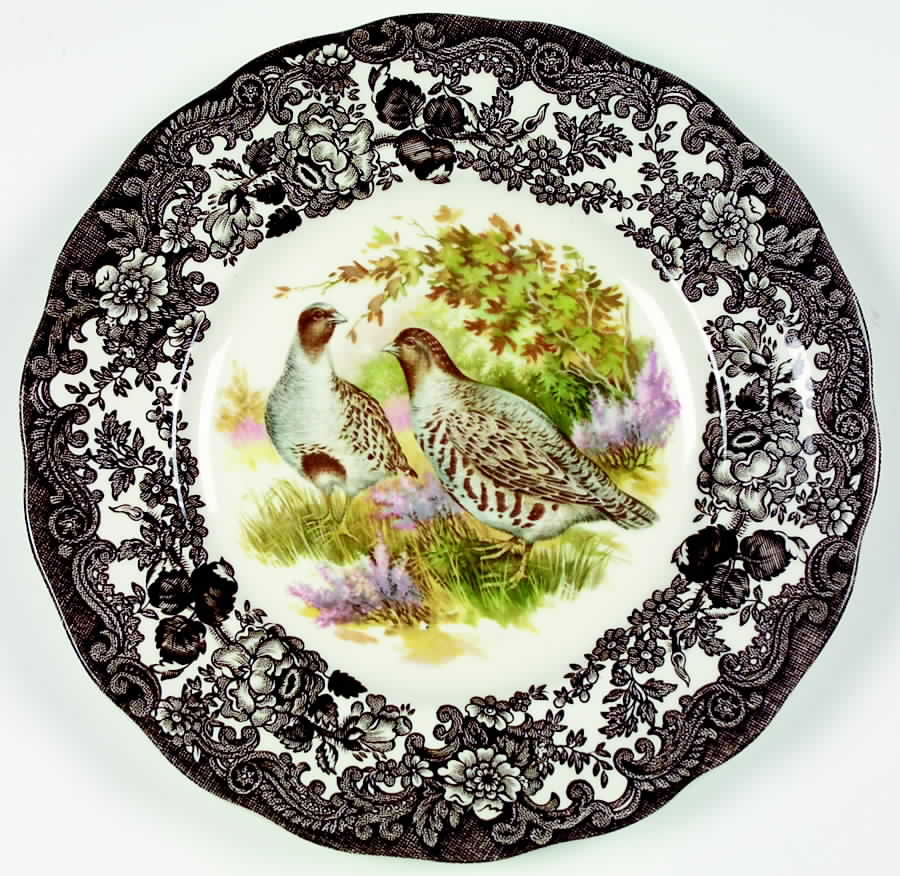 Game Series (Birds) Dessert/Pie Plate by Palissy-1