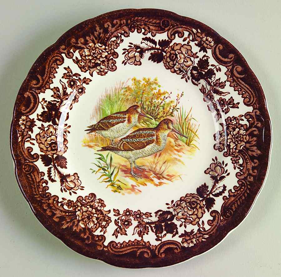 Game Series (Birds) Bread & Butter Plate by Palissy-1