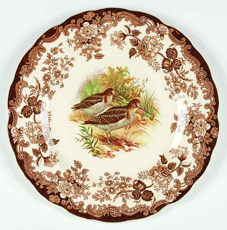 Game Series (Birds) Large Dinner Plate by Palissy-1