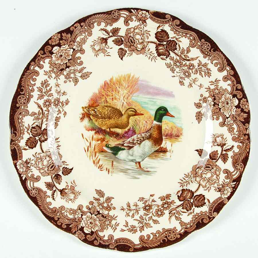 Game Series (Birds) Large Dinner Plate by Palissy-1