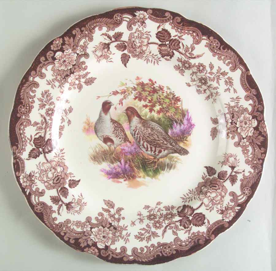 Game Series (Birds) Large Dinner Plate by Palissy-1