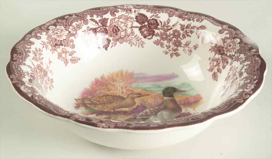 Game Series (Birds) 8" Round Vegetable Bowl by Palissy-1