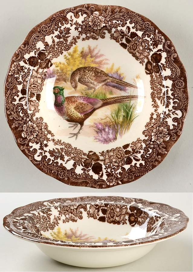 Game Series (Birds) Rim Cereal Bowl by Palissy-1