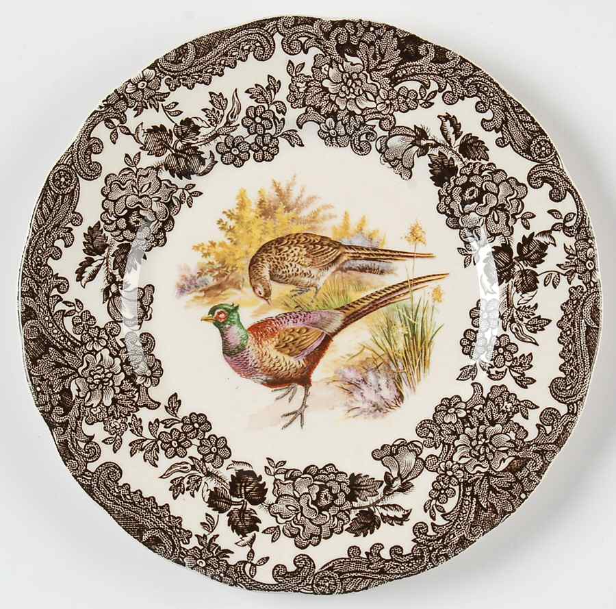 Game Series (Birds) Bread & Butter Plate by Palissy-1
