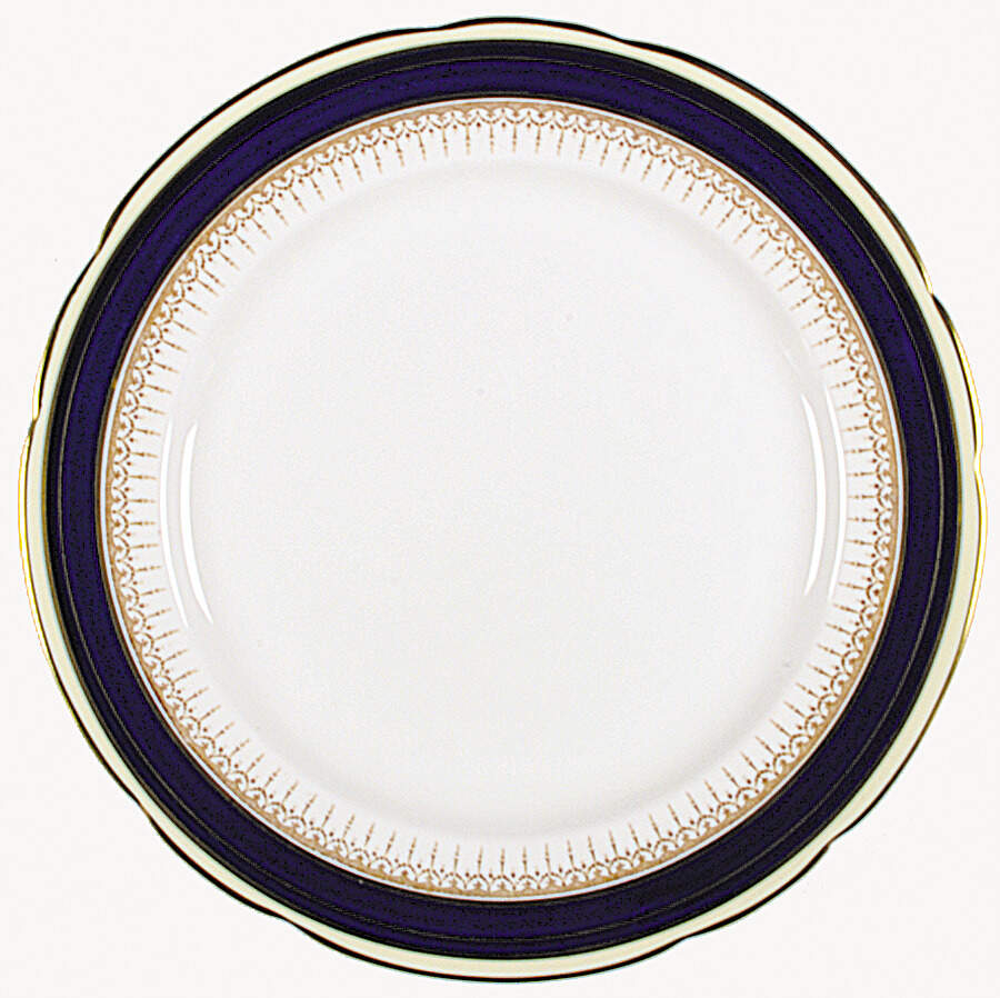 Athene Cobalt Blue Dinner Plate by Paragon-1