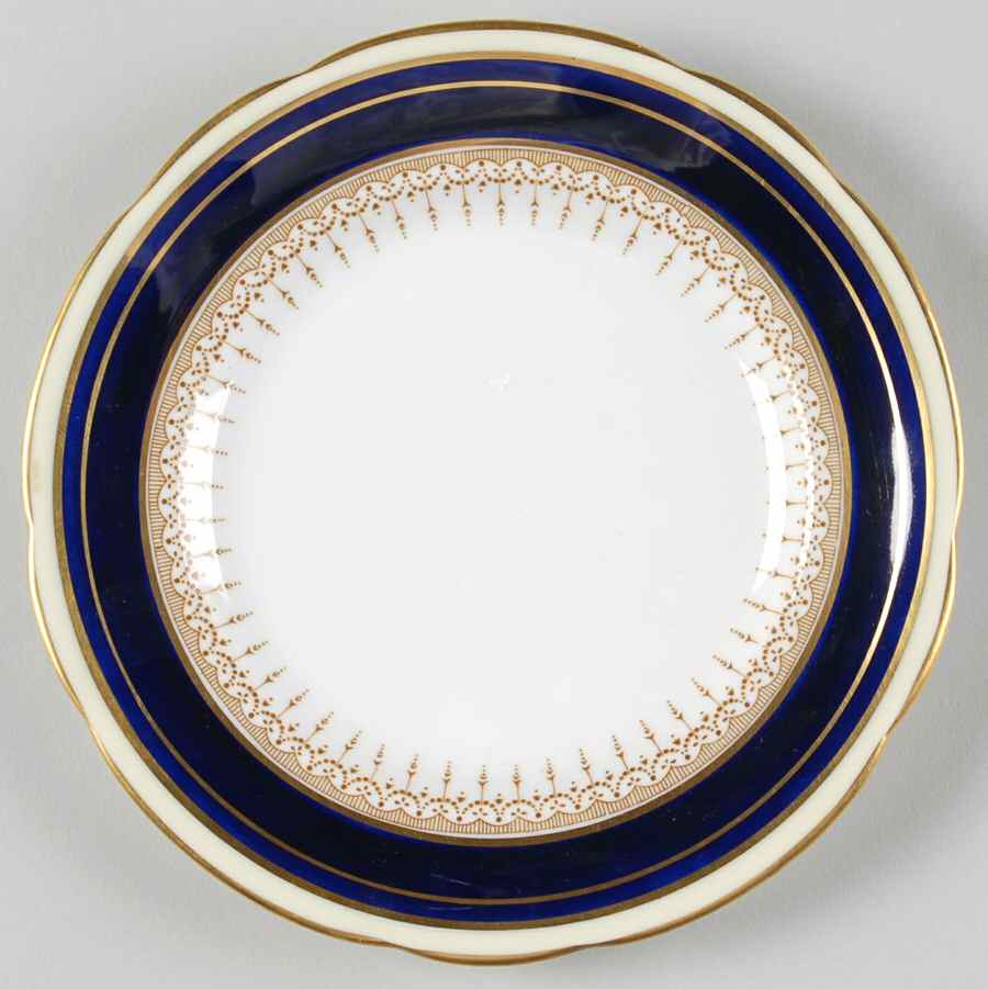 Athene Cobalt Blue Bread & Butter Plate by Paragon-1