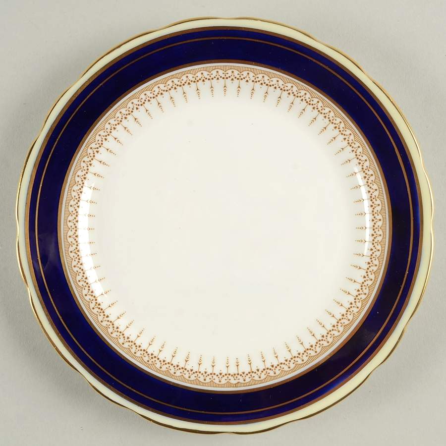 Athene Cobalt Blue Dessert/Pie Plate by Paragon-1