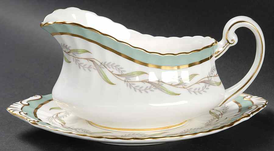 Athens Gravy Boat & Underplate by Paragon-1