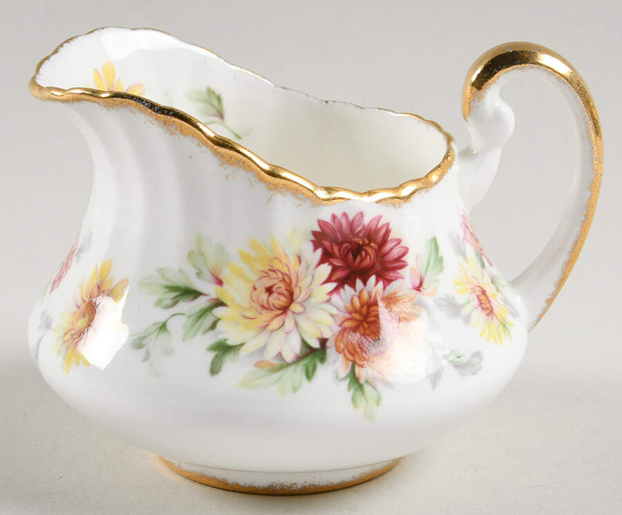 Autumn Glory (Yellow & Orange Flowers) Creamer by Paragon-1