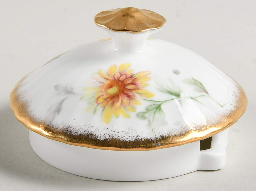 Autumn Glory (Yellow & Orange Flowers) Lid for Coffee Pot by Paragon-1