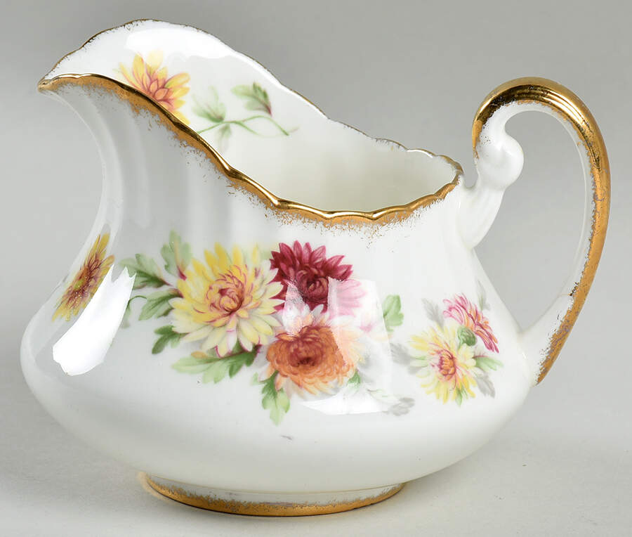 Autumn Glory (Yellow & Orange Flowers) Creamer by Paragon-1