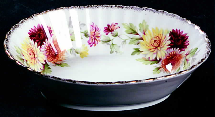 Autumn Glory (Yellow & Orange Flowers) Nut Dish by Paragon-1