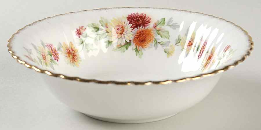 Autumn Glory (Yellow & Orange Flowers) Coupe Cereal Bowl by Paragon-1
