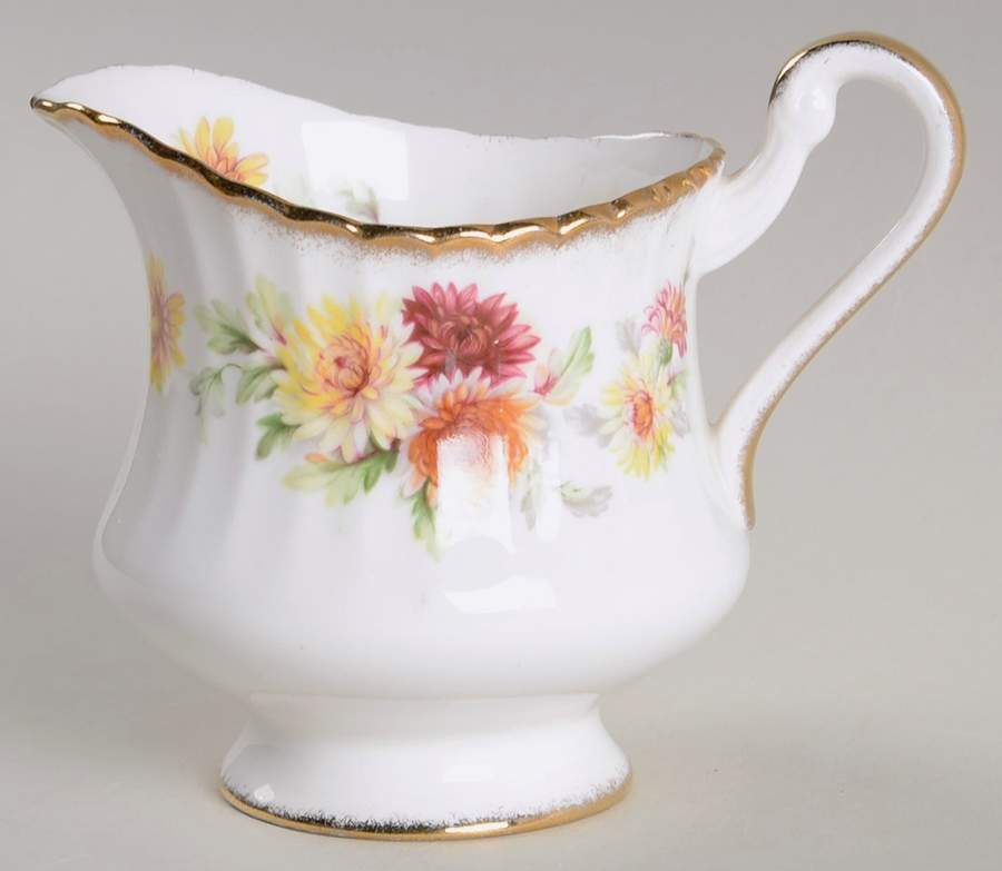 Autumn Glory (Yellow & Orange Flowers) Creamer by Paragon-1