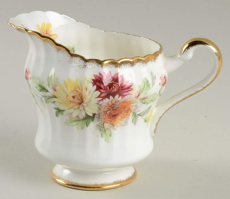 Autumn Glory (Yellow & Orange Flowers) Creamer by Paragon-1