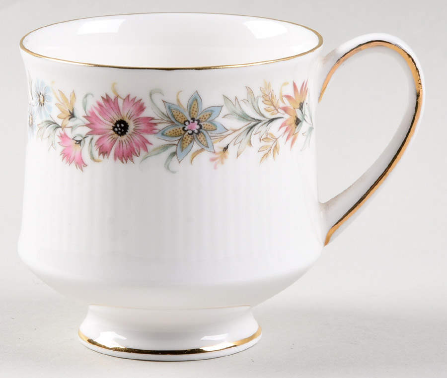 Belinda Footed Demitasse Cup & Saucer Set by Paragon-1