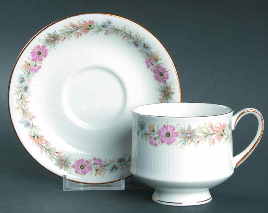 Belinda Footed Cup & Saucer Set by Paragon-1