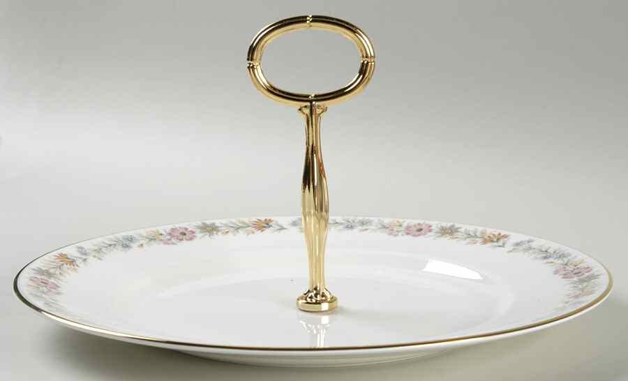 Belinda Round Serving Plate with Handle (DP) by Paragon-1