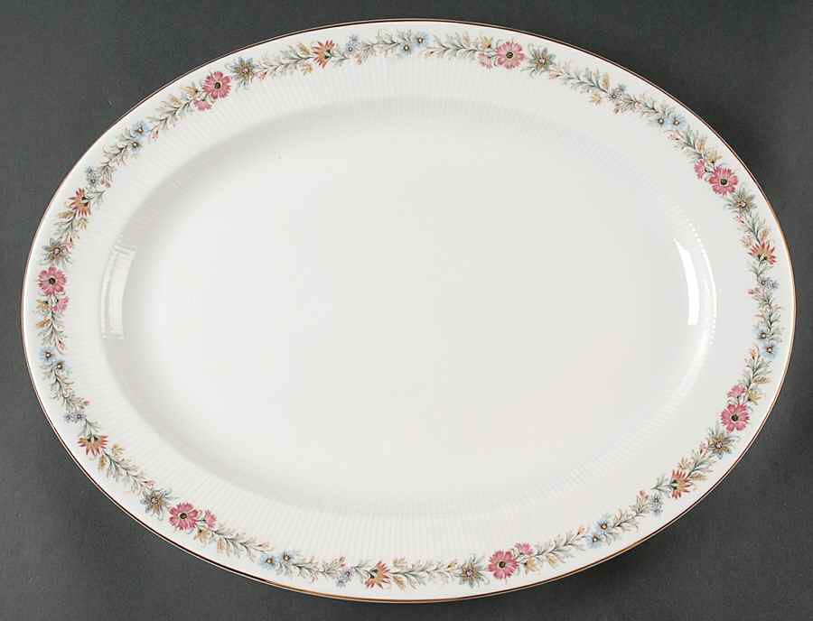 Belinda 16" Oval Serving Platter by Paragon-1