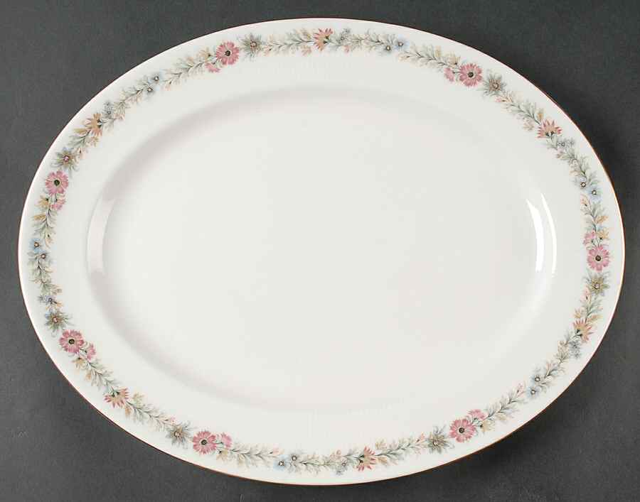 Belinda 15" Oval Serving Platter by Paragon-1