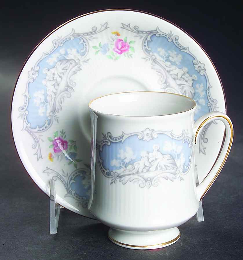 Blenhaur Footed Cup & Saucer Set by Paragon-1