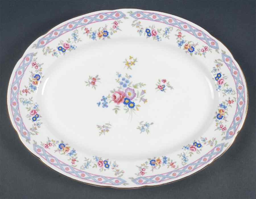 Bow 13" Oval Serving Platter by Paragon-1