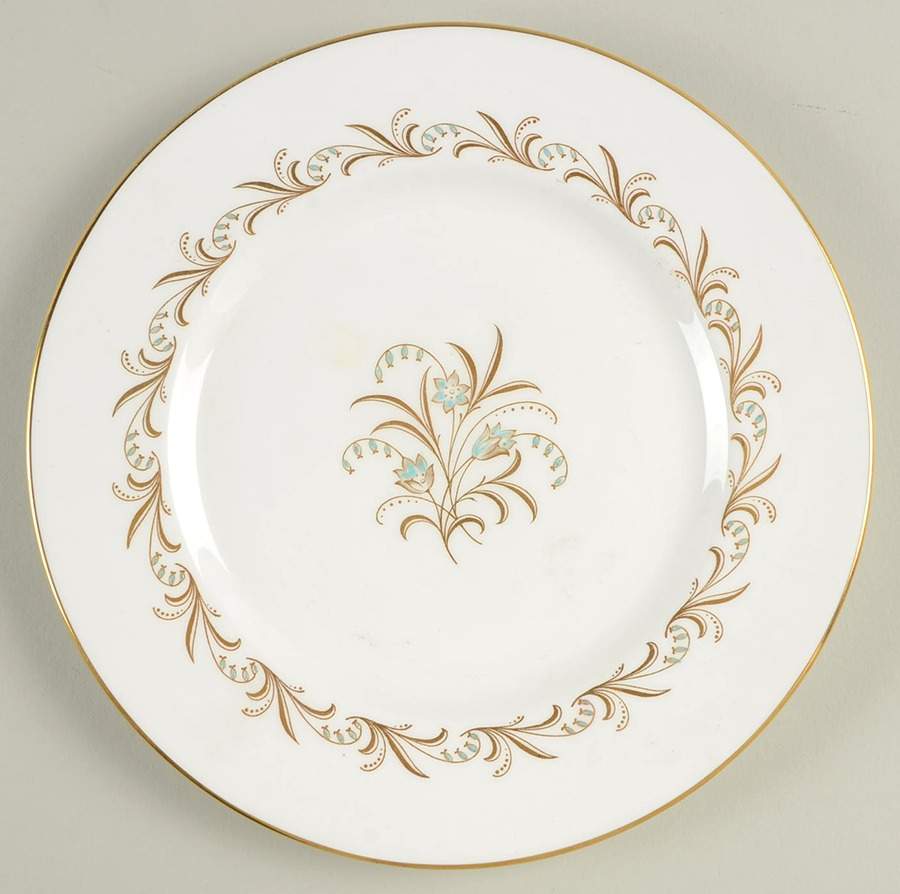 Brides Bouquet Salad Plate by Paragon-1