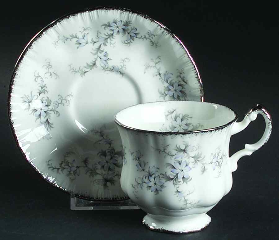 Brides Choice Footed Cup & Saucer Set by Paragon-1