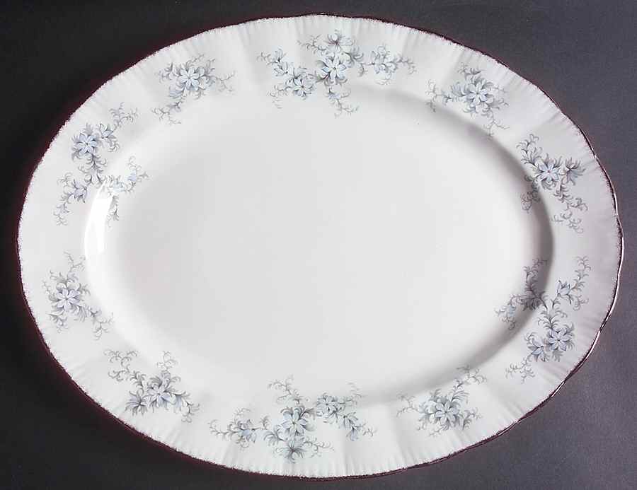 Brides Choice 15" Oval Serving Platter by Paragon-1