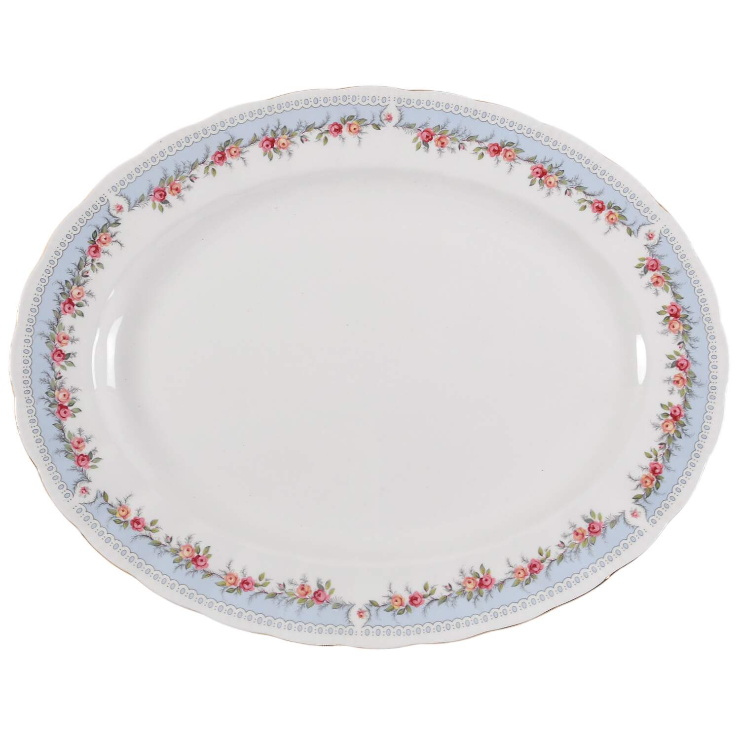 Bridesmaid 15" Oval Serving Platter by Paragon-1