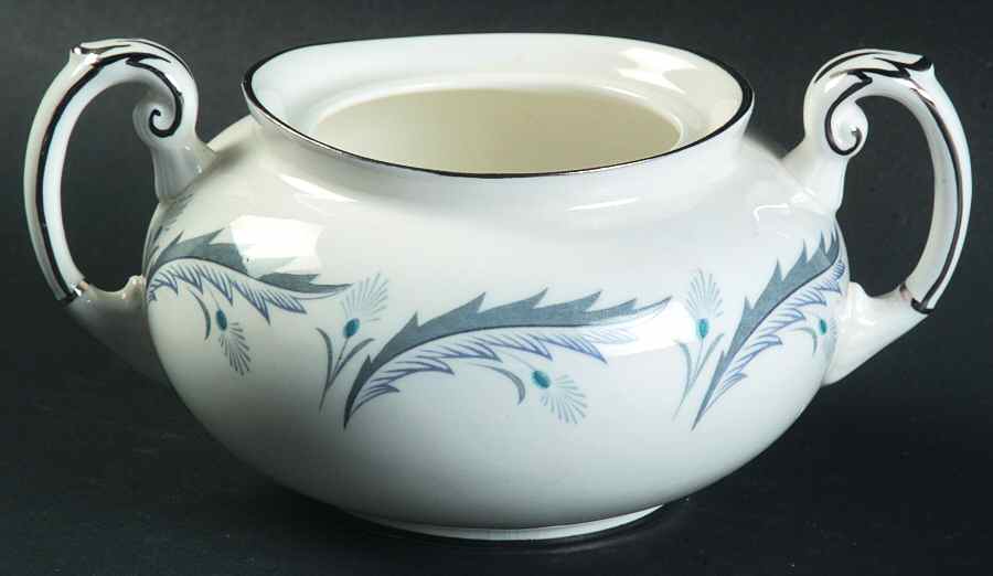 Bridal Leaf Sugar Bowl No Lid by Paragon-1