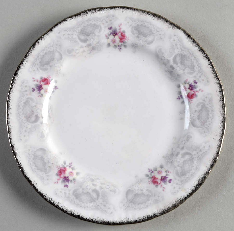 Bridal Lace Bread & Butter Plate by Paragon-1