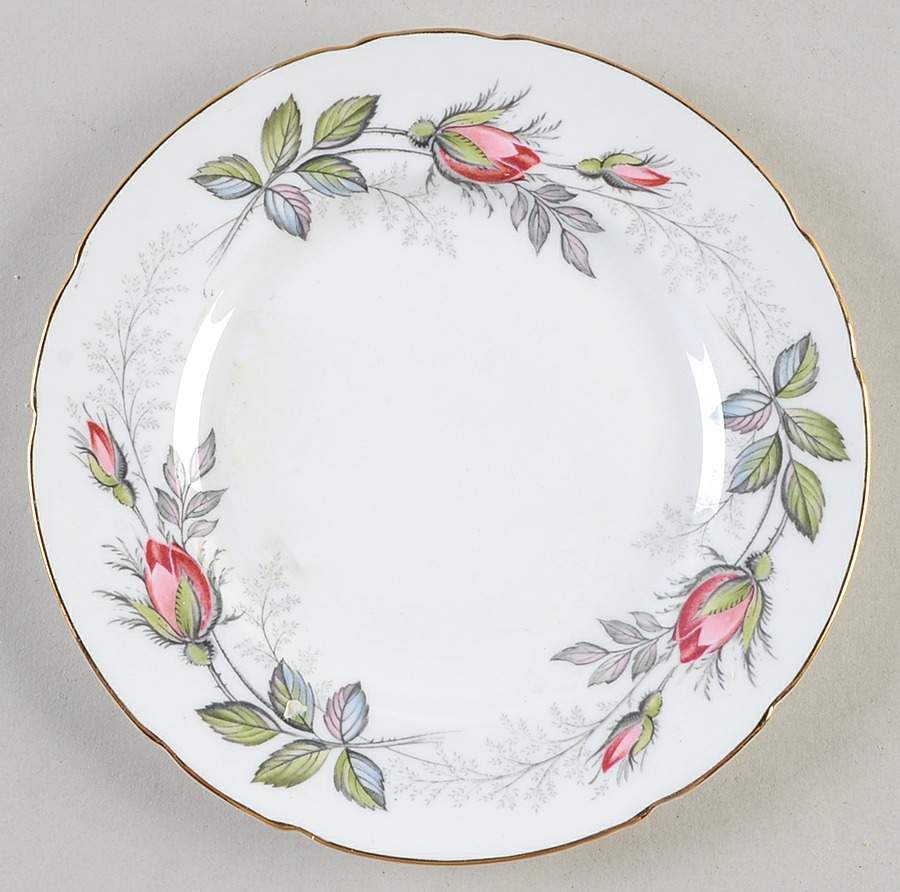 Bridal Rose Bread & Butter Plate by Paragon-1